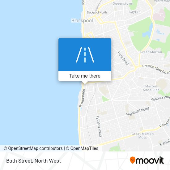Bath Street map