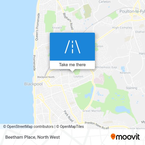 Beetham Place map