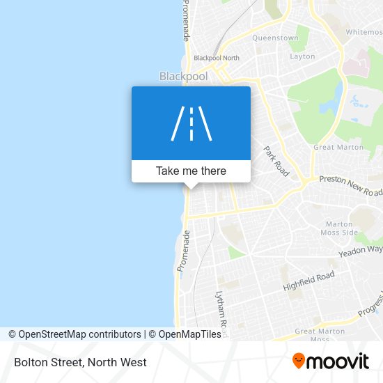 Bolton Street map