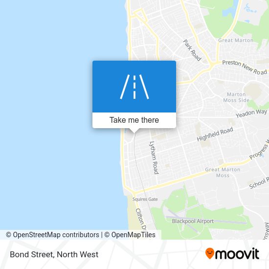 Bond Street map