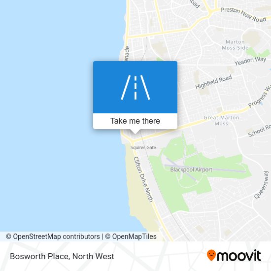 Bosworth Place map