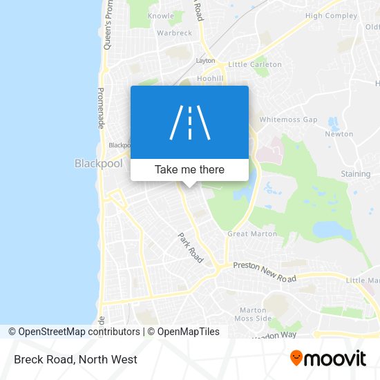 Breck Road map