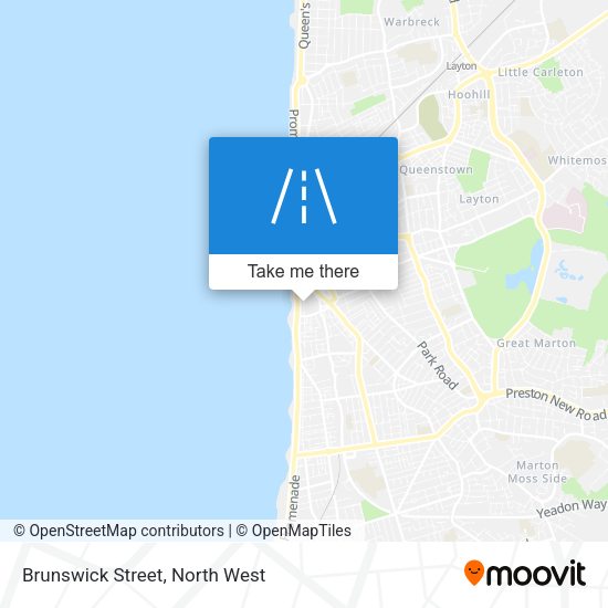 Brunswick Street map