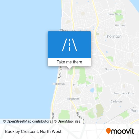 Buckley Crescent map