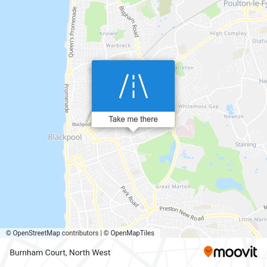 Burnham Court map