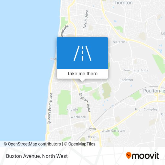 Buxton Avenue map
