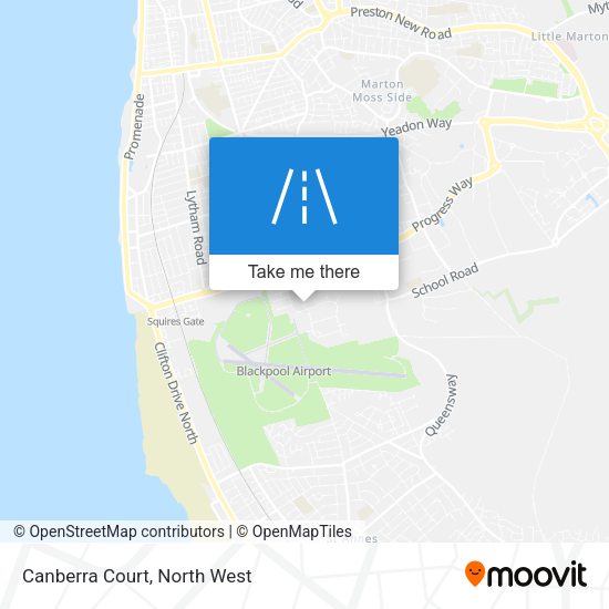 Canberra Court map