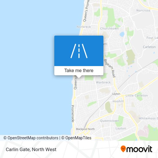 Carlin Gate map