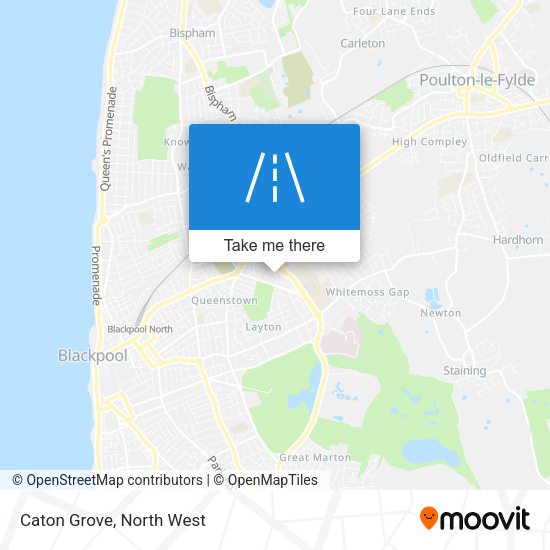 Caton Grove map