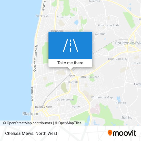 Chelsea Mews map