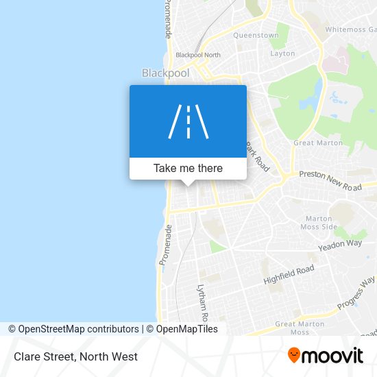 Clare Street map