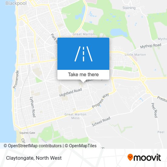 Claytongate map