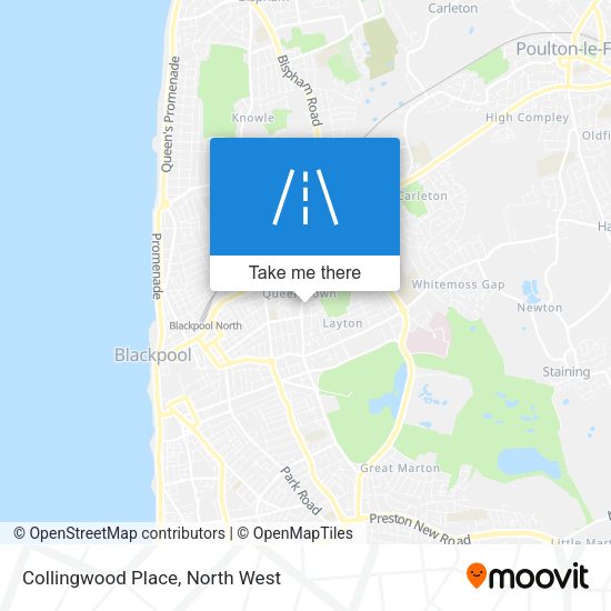 Collingwood Place map