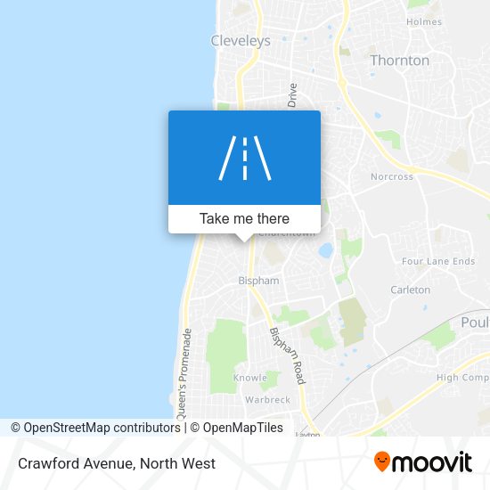 Crawford Avenue map