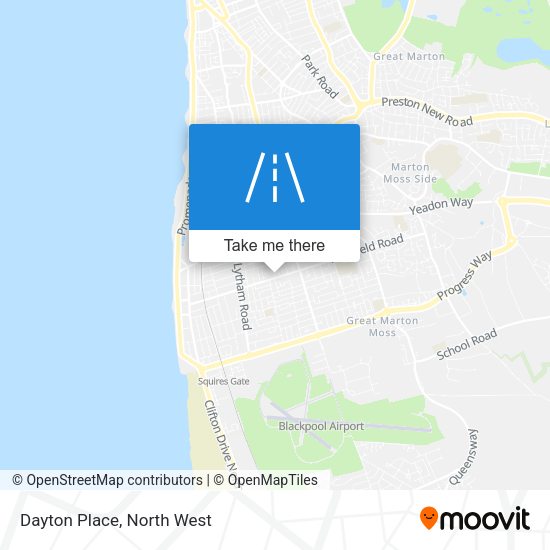 Dayton Place map