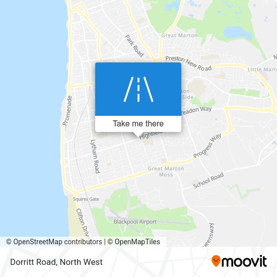 Dorritt Road map