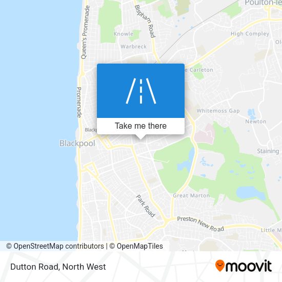 Dutton Road map