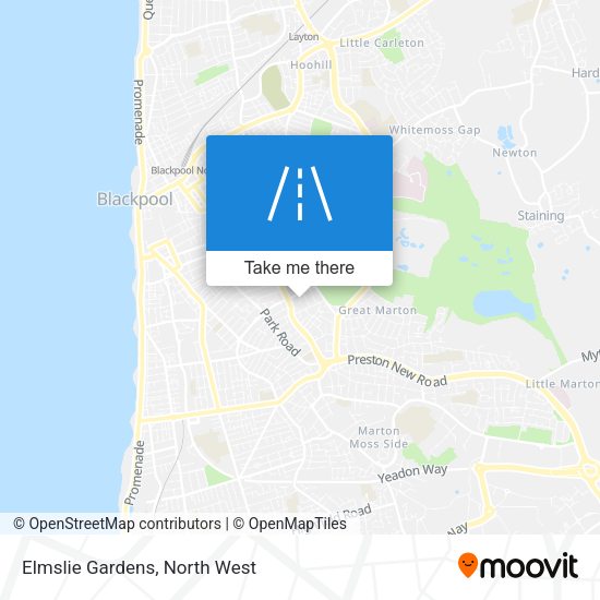 Elmslie Gardens map