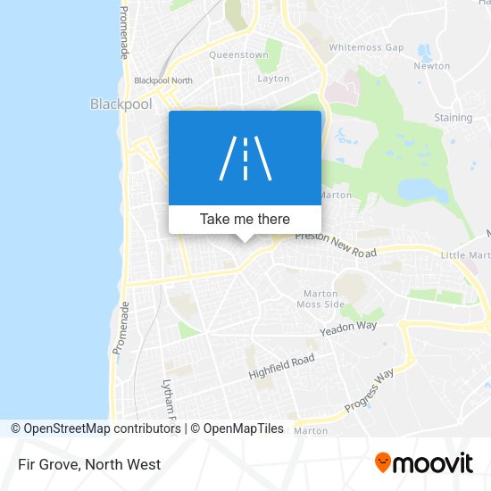 Fir Grove map