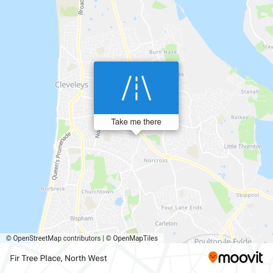 Fir Tree Place map