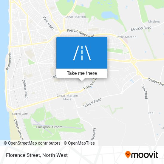 Florence Street map