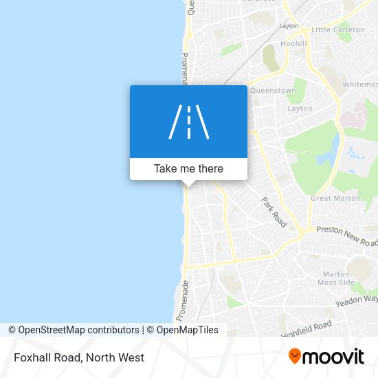 Foxhall Road map