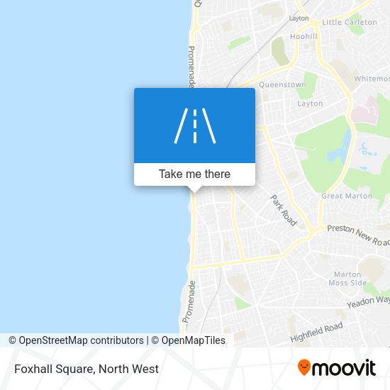 Foxhall Square map