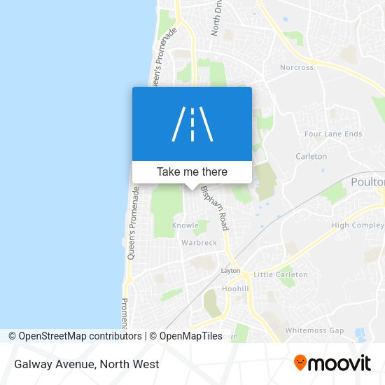 Galway Avenue map