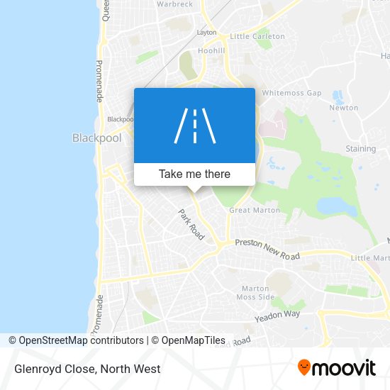 Glenroyd Close map