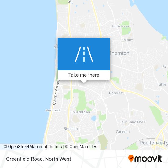 Greenfield Road map