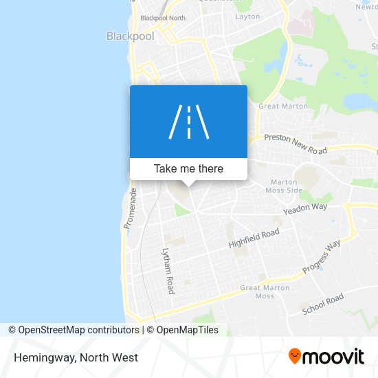 Hemingway map