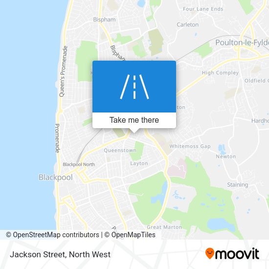 Jackson Street map