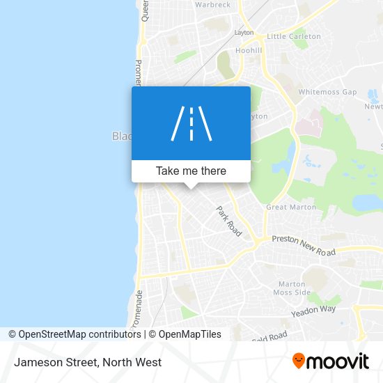 Jameson Street map