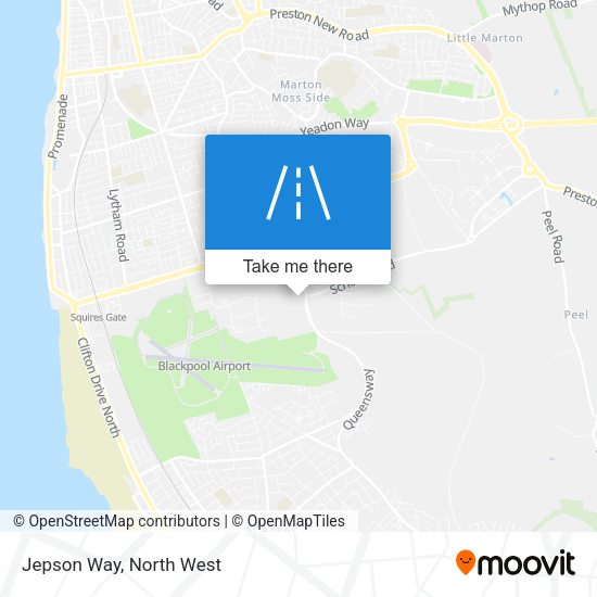 Jepson Way map