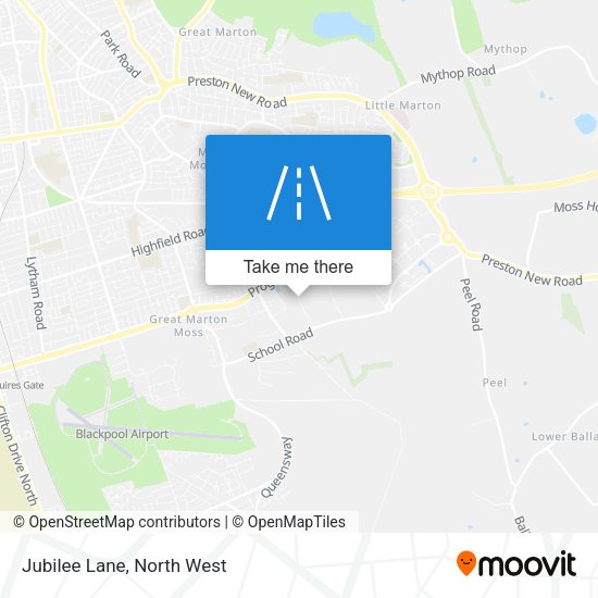 Jubilee Lane map