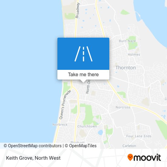 Keith Grove map