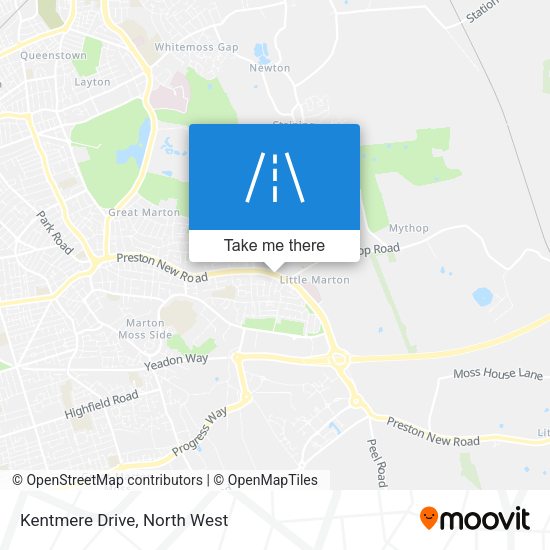 Kentmere Drive map