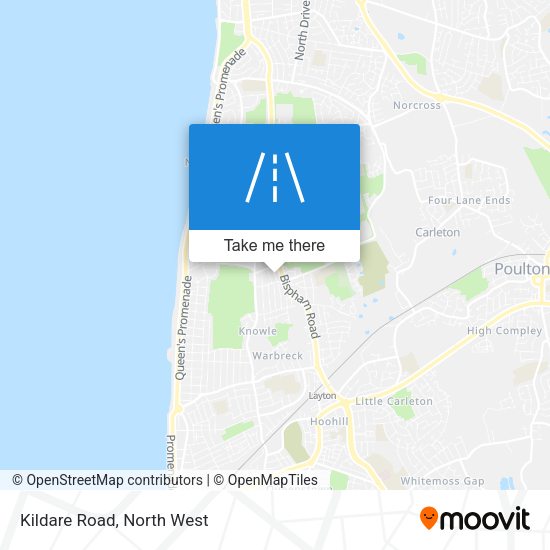 Kildare Road map