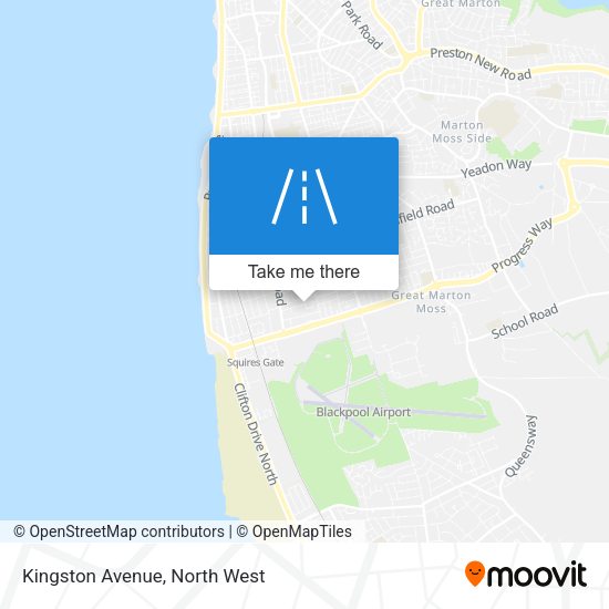 Kingston Avenue map