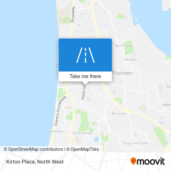 Kirton Place map