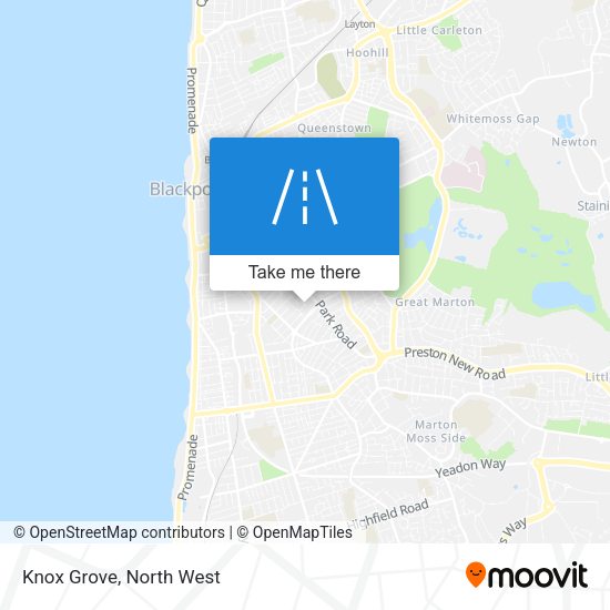 Knox Grove map