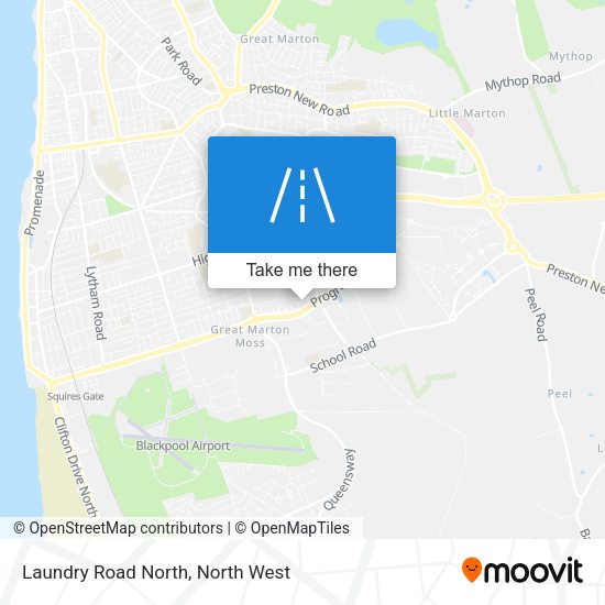 Laundry Road North map