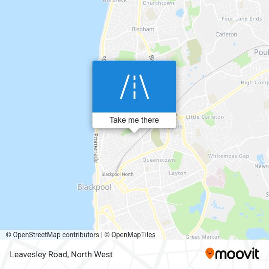 Leavesley Road map