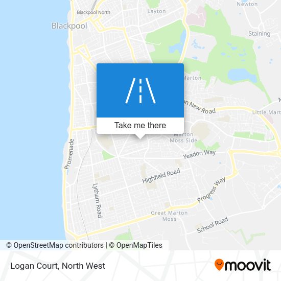 Logan Court map