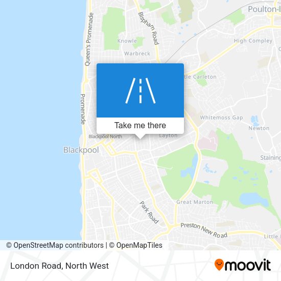London Road map