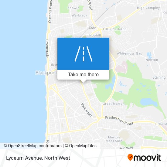 Lyceum Avenue map