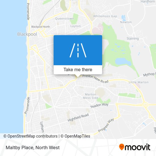 Maltby Place map