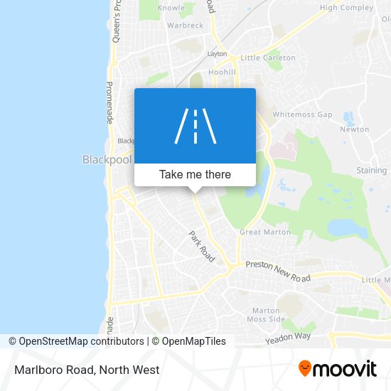 Marlboro Road map