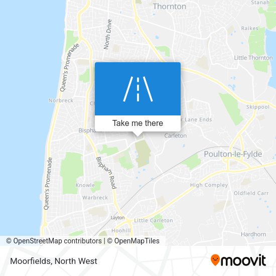 Moorfields map