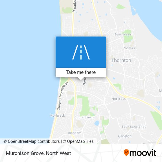 Murchison Grove map
